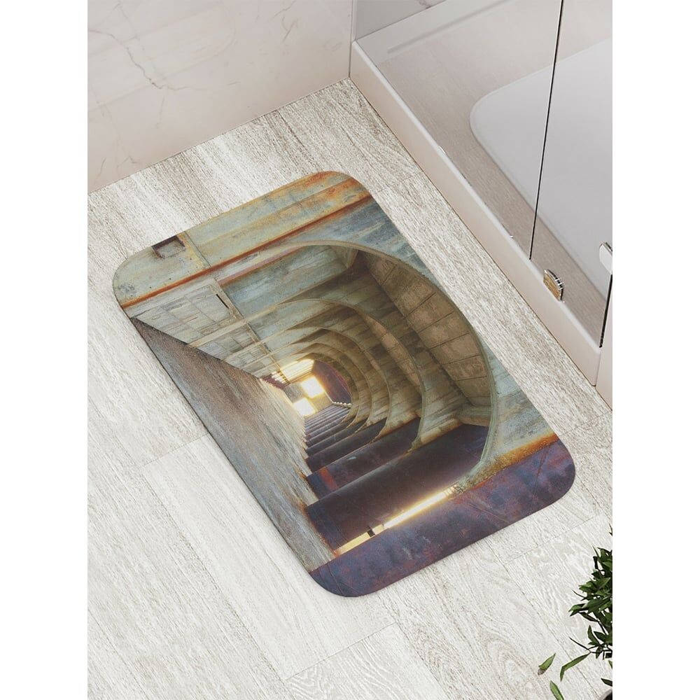 Противоскользящий коврик для ванной, сауны, бассейна JOYARTY Замковые арки