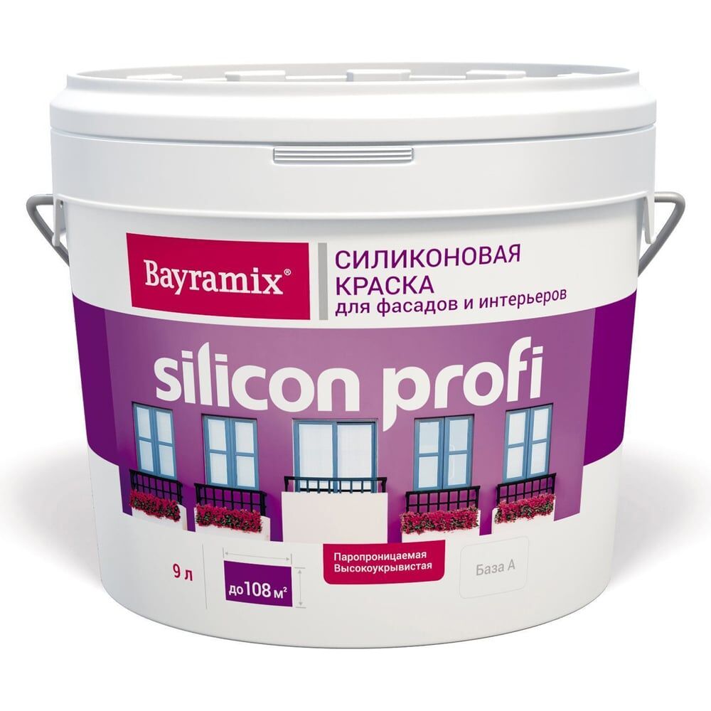 Вододисперсионная краска Bayramix Silicon Profi