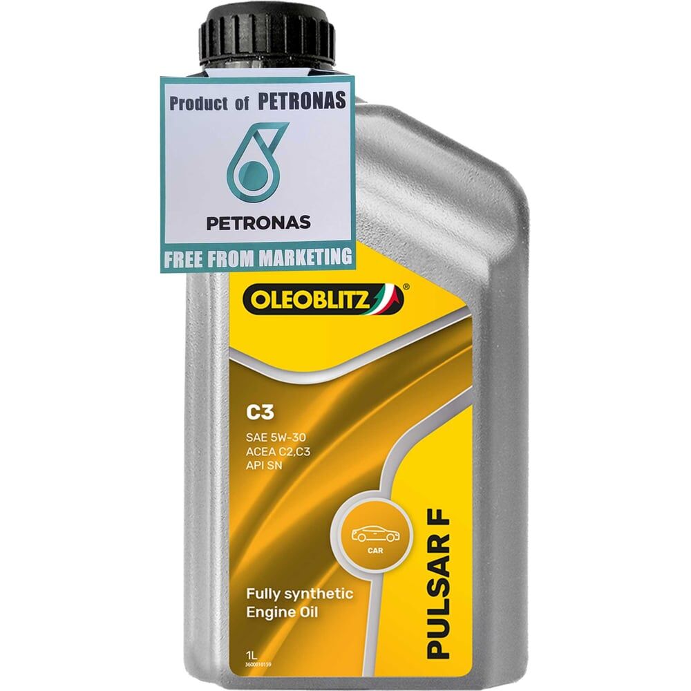 Моторное масло Petronas OLEOBLITZ PULSAR F C3 5W-30, ACEA C2, C3, API SN